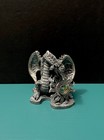 Tudor Mint Pewter Wapw Myth Magic Fantasy Heraldry Sun Beam Rays Dragon Figurine