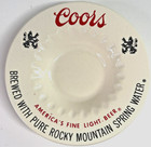 Vintage Coors Brewing Company 6  Ceramic Round Ash Tray Beer Advertising Ashtray