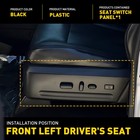 Driver Left For 2015-17 Ford Expedition W  10-way Lumbar Front Seat Trim Cover E