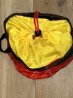 Lego Cinch Fabric Bucket Bag Storage Red   Yellow Kids Excellent