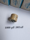 Doorknob Capacitor Centralab  1000pf   001uf   5 Kv 20   Price For 5