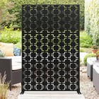 Outdoor Metal Privacy Screen 72  H X 47  W Privacy Screens And Panels For Garden
