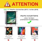 For Apple Ipad Pro 12 9 Inch 1st 2nd Gen 360   Rotating Case Smart Cover Stand