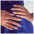 Kiss Voguish Fantasy Holiday Manicure Glue-on Nails Christmas Santa Candycane