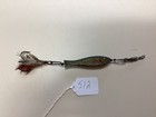 Pfleuger 1890   s Rubber Minnow Vintage Fishing Lure    lot 512 