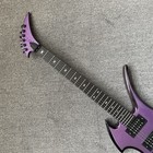 Popular Special Shape Electric Guitar Metal Purple Black Hardware Fast Delivery