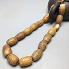 Power Tibetan Buddhism Old Agate Totem Dzi Prayer Beads Amulet Bracelet   Bangle