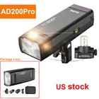 Us Godox Ad200pro 2 4g Ttl Hss Speedlite Pocket Flash Strobe Light With Battery
