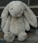 Jellycat Bashful Bunny Light Brown Tan Soft Toy Plush Stuffed Animal Rabbit 12 