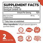 Black Seed Oil -100  Organic Pure Cold Pressed Cumin Nigella Sativa Thymoquinone