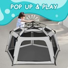 Baby Playpen Pop-up Tent - Outdoor   Indoor Play Tent For Beach With Canopy T   