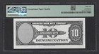 American Bank Abnc 10 Units 1929 nd1960s-70  Test Note Specimen Unc Grade 64