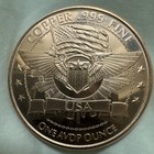 25th Anniversary 9 11 - 1 Ounce Fine  999 Copper Round 1 Oz Rare 1oz