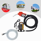 550w 110v Electric Oil Fuel Diesel Gas Transfer Pump W meter Hose With Nozzle