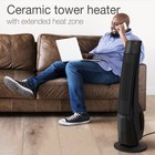 Lasko Ultra Ceramic Tower Heater  Indoor Space Heater With Remote