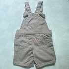 Levi s Kids Gray Denim Shortalls Romper 18m  80-86cm  Adjustable Pockets