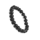 Lava Crystal Reiki yoga Healing Distance Charm Bracelet  Natural   Certified  A