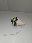 Traditional Mexican Wooden Trompo Spinning Top  Toy