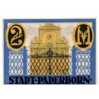 1921 Germany Paderborn Notgeld 2 Mark Note  105 