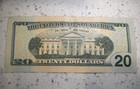 2017-a Series  20 Dollar Bill Note With Rare Double Line Ink Errors- Free Ship