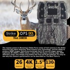 Browning Trail Cameras Strike Force Pro Dcl Nano 26mp Trail Camera 2 Pack Bundle