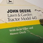 1996 John Deere 1 32 Lawn   Garden Tractor Model 445  5742