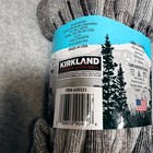 Kirkland Signature Men Outdoor Trail Sock 4 Pair Merino Wool Blend Grey Large