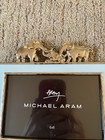 Michael Aram New No Box Silver Baby Boy Sky Blue Elephant Picture Frame 4x6