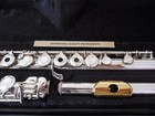 Armstrong 303b Overhauled Sterling Silver Head Open Hole B Foot Flute Play Ready