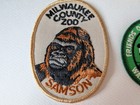 Vintage Lot Of 6 Travel Souvenir Embroidery Woven Zoo Patches