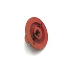 Vtg Antique Magic Chef Gas Range Stove Parts Red Burner Knob