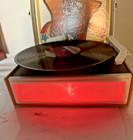 Vtg 70 s Realistic Audio Turntable Vinyl 33-45 Record Player Country Dance Works