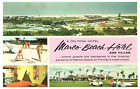 Marco Beach Hotel   Villas Vintage Multiview Postcard 1951 4 X 6