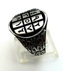 Artisan Handmade Mens 925 Sterling Silver Ring Size 11