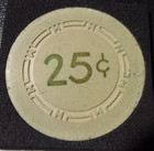 Golden Slipper Casino  1950 s  25   Casino Gaming Poker Chip - Las Vegas  Nv