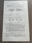 1922 Small Original Print - Post War Armour Piercing Projectile   Hadfields  