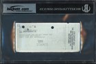 Wilt Chamberlain Autographed Check Los Angeles Lakers Beckett Bas  17607445