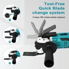 For Makita Xmt03z 18v Lxt Lithium-ion Cordless Multi-tool Oscillating Bare Tool