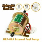 2 Packs 12v Electric Fuel Pump Hep-02a Universal Inline Low Pressure Gas Diesel