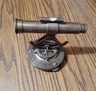 Brass Alidade Telescope With Compass Replica Decor