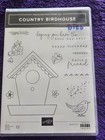 Stampin  Up  Country Birdhouse Stamp Set   Coordinating Dies Brand New