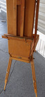 French Cezanne Artist Sketchbox Portable Wooden  Folding Easel Art Kit Euc