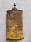 Vintage Winchester Gun Oil Tin Can 3 Oz Target Logo Olin Mathieson Rusty Decor