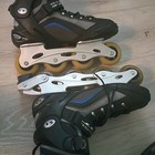 Roller Derby Inline Skates Men s Size 12 Aeriel  Labeda Shark Wheel Abec Racing 