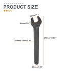 Single Open End Wrench 28mm Metric U-shaped Spanner With Straight Shank