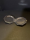 Vintage Art Deco Enamel Silver Tone Compact - 162