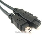 6ft Firewire Cable 9 Pin To 4 Pin Ieee1394b Bilingual 800 To 400 For Macbook Pro