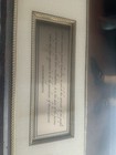 Rare Alexander Hamilton Framed Portrait With Engraved Quote Plaque  - 46    X 32   