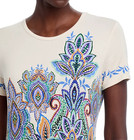  195 Johnny Was Plus Sz 3x Janie Favorite Cap Sleeve Midi Dress Ruta Print Nwt