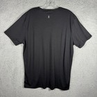 Smartwool Mens Merino Sport 150 Short Sleeve Tee Black Crew Neck Large